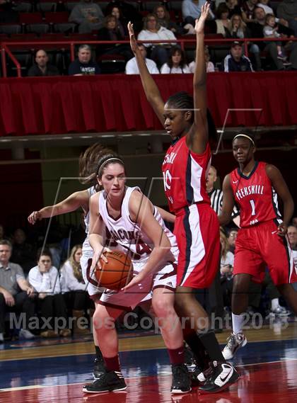 Thumbnail 3 in Peekskill vs. Albertus Magnus (Section 1 Class A Final) photogallery.