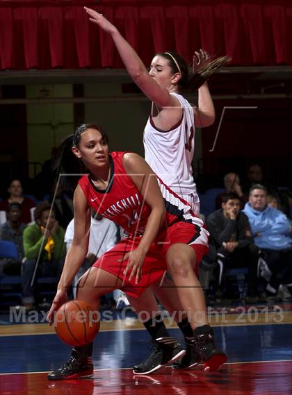 Thumbnail 2 in Peekskill vs. Albertus Magnus (Section 1 Class A Final) photogallery.