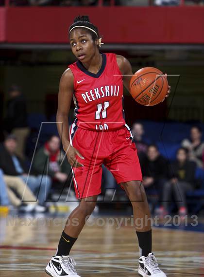 Thumbnail 3 in Peekskill vs. Albertus Magnus (Section 1 Class A Final) photogallery.