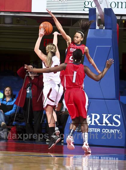 Thumbnail 3 in Peekskill vs. Albertus Magnus (Section 1 Class A Final) photogallery.