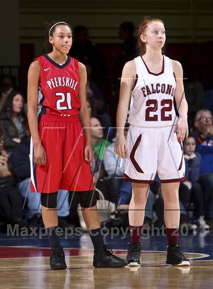 Thumbnail 3 in Peekskill vs. Albertus Magnus (Section 1 Class A Final) photogallery.