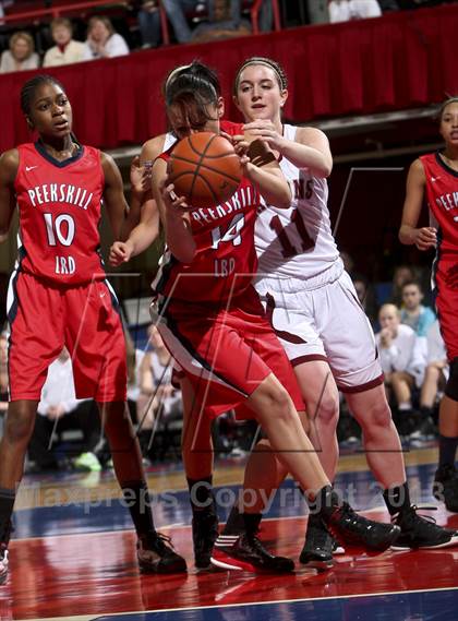 Thumbnail 3 in Peekskill vs. Albertus Magnus (Section 1 Class A Final) photogallery.
