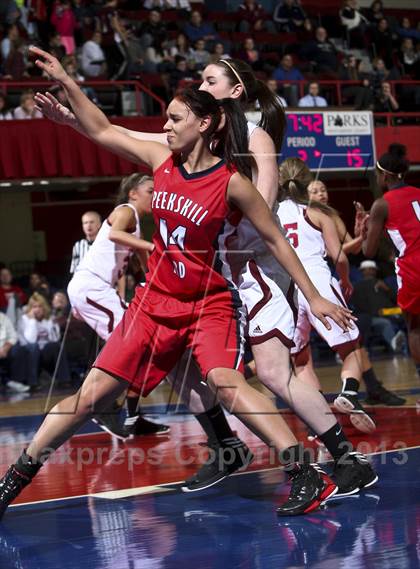 Thumbnail 1 in Peekskill vs. Albertus Magnus (Section 1 Class A Final) photogallery.