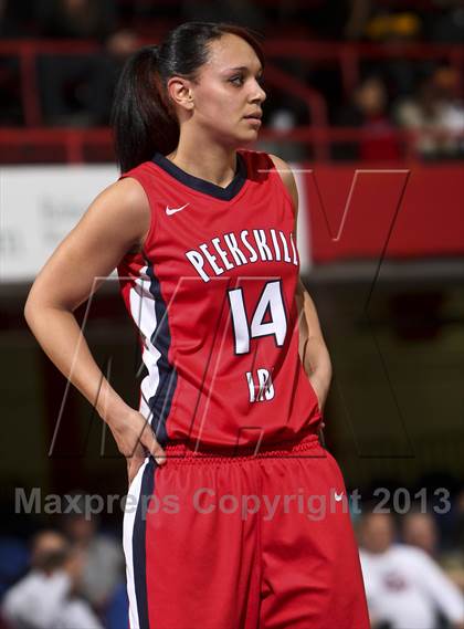 Thumbnail 3 in Peekskill vs. Albertus Magnus (Section 1 Class A Final) photogallery.