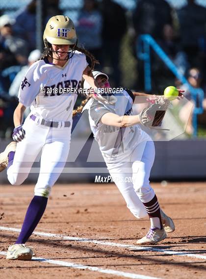 Thumbnail 1 in Silver Creek vs Holy Family (CHSAA 4A Semifinal) photogallery.
