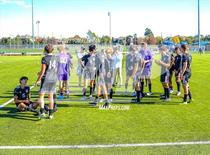 Thumbnail 1 in North vs Blue Valley Northwest (KSHSAA 6A Consolation) photogallery.