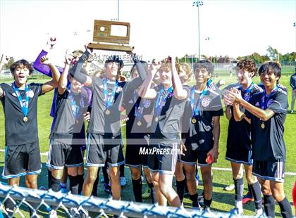 Thumbnail 3 in North vs Blue Valley Northwest (KSHSAA 6A Consolation) photogallery.