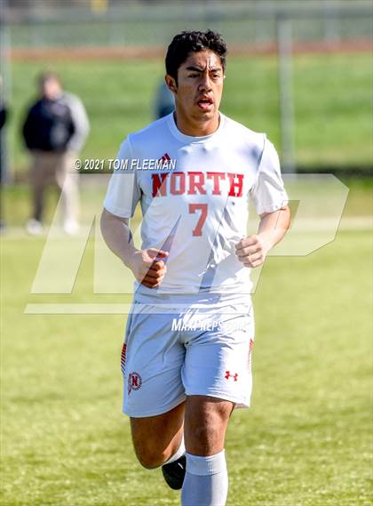 Thumbnail 1 in North vs Blue Valley Northwest (KSHSAA 6A Consolation) photogallery.