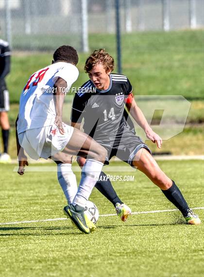 Thumbnail 3 in North vs Blue Valley Northwest (KSHSAA 6A Consolation) photogallery.