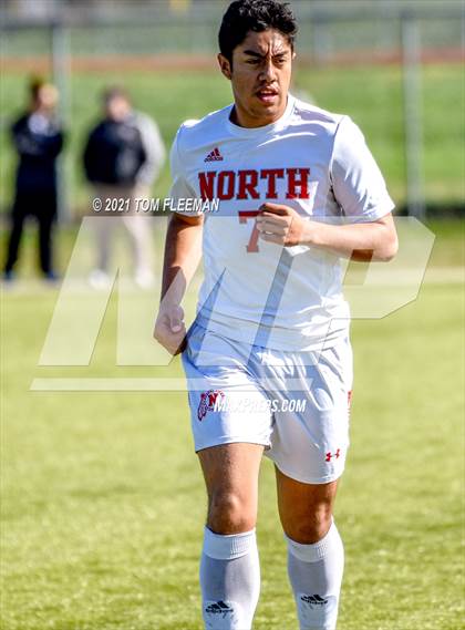 Thumbnail 2 in North vs Blue Valley Northwest (KSHSAA 6A Consolation) photogallery.