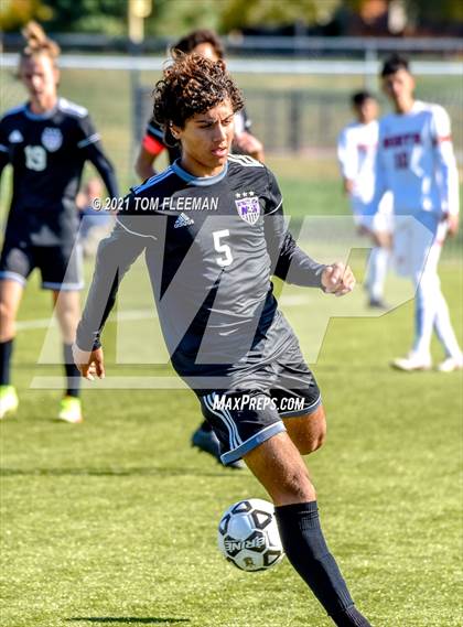 Thumbnail 2 in North vs Blue Valley Northwest (KSHSAA 6A Consolation) photogallery.
