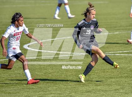 Thumbnail 1 in North vs Blue Valley Northwest (KSHSAA 6A Consolation) photogallery.