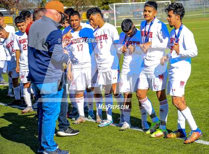 Thumbnail 2 in North vs Blue Valley Northwest (KSHSAA 6A Consolation) photogallery.
