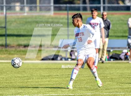 Thumbnail 3 in North vs Blue Valley Northwest (KSHSAA 6A Consolation) photogallery.