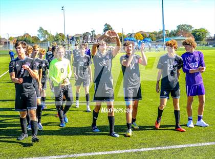 Thumbnail 1 in North vs Blue Valley Northwest (KSHSAA 6A Consolation) photogallery.