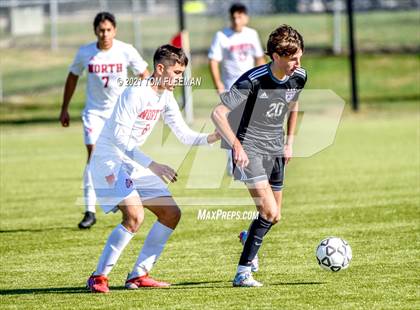 Thumbnail 2 in North vs Blue Valley Northwest (KSHSAA 6A Consolation) photogallery.