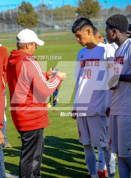 Thumbnail 1 in North vs Blue Valley Northwest (KSHSAA 6A Consolation) photogallery.