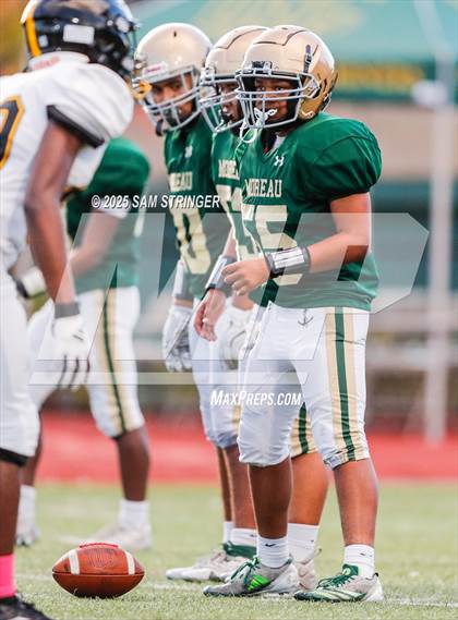 Thumbnail 3 in JV: Bishop O'Dowd @ Moreau Catholic photogallery.