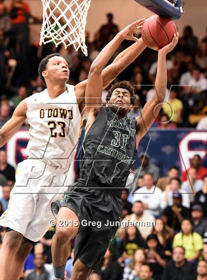 Thumbnail 3 in Moreau Catholic vs. Bishop O'Dowd (CIF NCS D3 Final) photogallery.