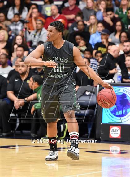 Thumbnail 1 in Moreau Catholic vs. Bishop O'Dowd (CIF NCS D3 Final) photogallery.
