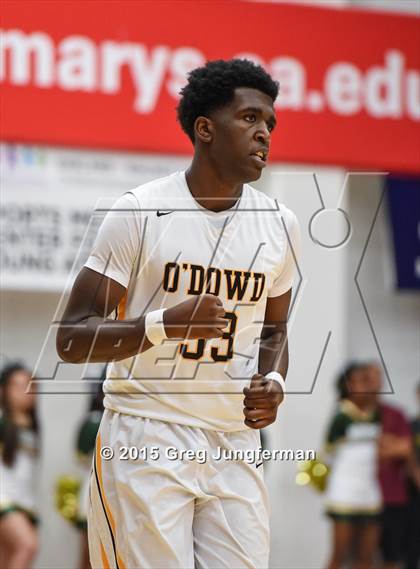 Thumbnail 3 in Moreau Catholic vs. Bishop O'Dowd (CIF NCS D3 Final) photogallery.