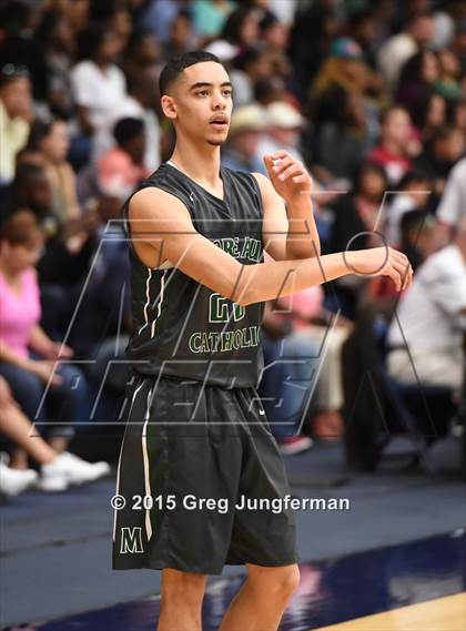 Thumbnail 3 in Moreau Catholic vs. Bishop O'Dowd (CIF NCS D3 Final) photogallery.