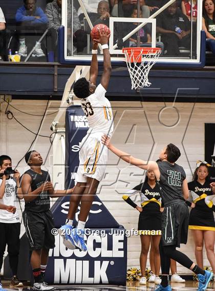 Thumbnail 3 in Moreau Catholic vs. Bishop O'Dowd (CIF NCS D3 Final) photogallery.