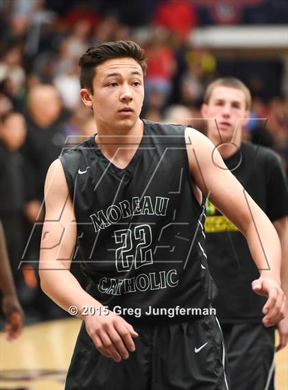 Thumbnail 3 in Moreau Catholic vs. Bishop O'Dowd (CIF NCS D3 Final) photogallery.