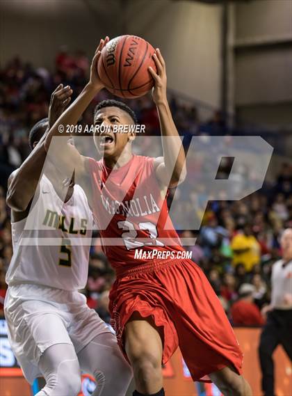 Thumbnail 2 in Magnolia vs. Mills University Studies (AAA 4A Final) photogallery.