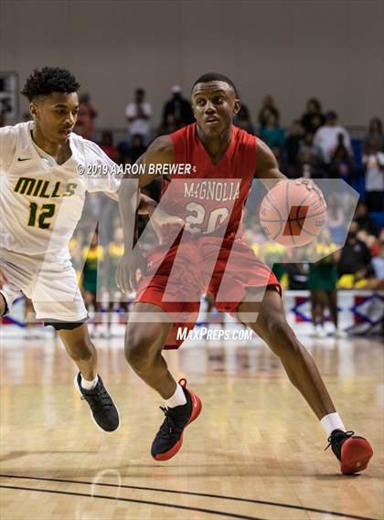 Thumbnail 2 in Magnolia vs. Mills University Studies (AAA 4A Final) photogallery.