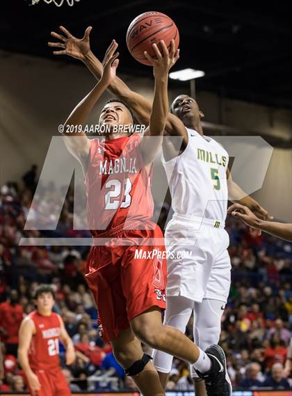 Thumbnail 3 in Magnolia vs. Mills University Studies (AAA 4A Final) photogallery.