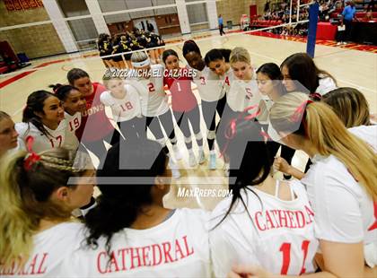 Thumbnail 1 in Torrey Pines @ Cathedral Catholic (CIF Open State Regional Semifinals) photogallery.