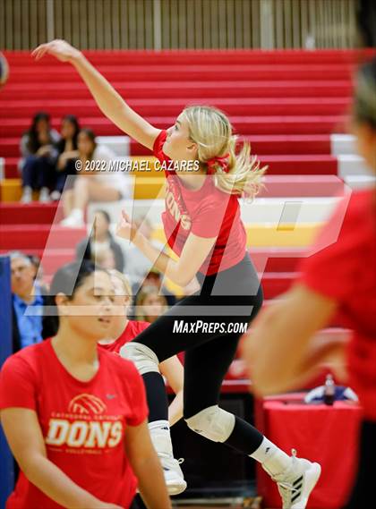 Thumbnail 1 in Torrey Pines @ Cathedral Catholic (CIF Open State Regional Semifinals) photogallery.
