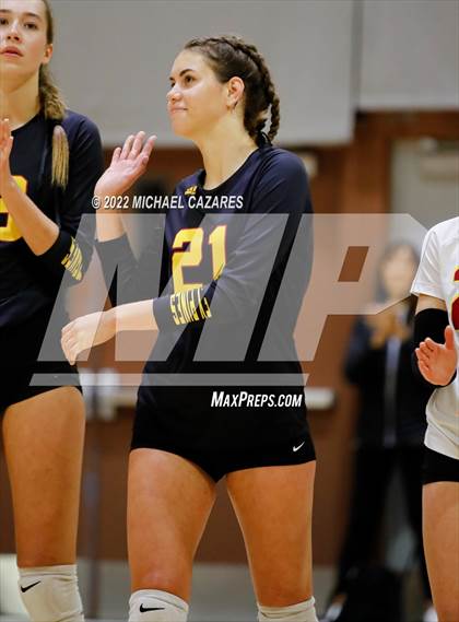 Thumbnail 2 in Torrey Pines @ Cathedral Catholic (CIF Open State Regional Semifinals) photogallery.