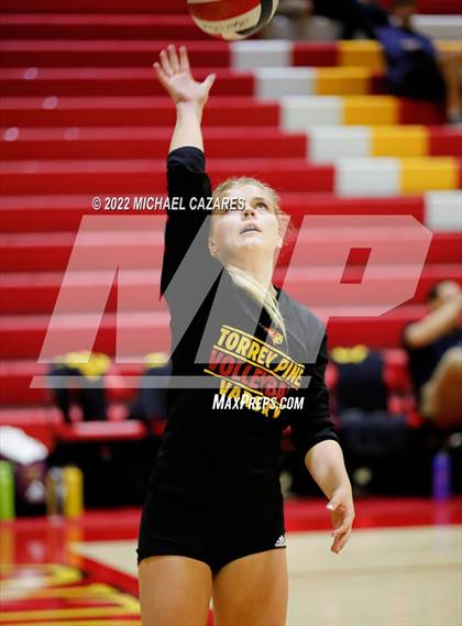 Thumbnail 3 in Torrey Pines @ Cathedral Catholic (CIF Open State Regional Semifinals) photogallery.