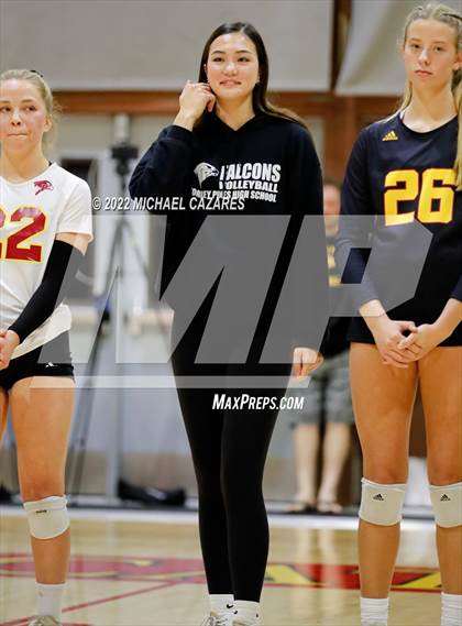 Thumbnail 1 in Torrey Pines @ Cathedral Catholic (CIF Open State Regional Semifinals) photogallery.