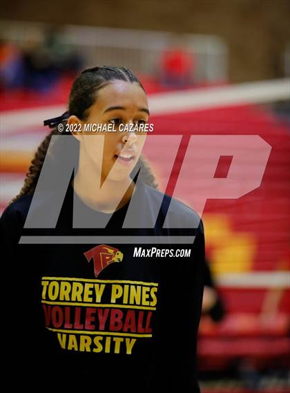 Thumbnail 2 in Torrey Pines @ Cathedral Catholic (CIF Open State Regional Semifinals) photogallery.