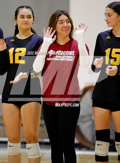 Thumbnail 1 in Torrey Pines @ Cathedral Catholic (CIF Open State Regional Semifinals) photogallery.