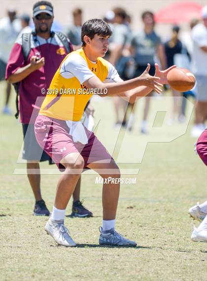 Thumbnail 3 in Centennial vs.  Mountain Pointe (Arizona GBAC 7-on-7 Tournament) photogallery.
