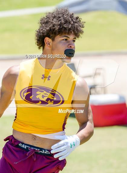 Thumbnail 2 in Centennial vs.  Mountain Pointe (Arizona GBAC 7-on-7 Tournament) photogallery.