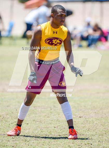 Thumbnail 2 in Centennial vs.  Mountain Pointe (Arizona GBAC 7-on-7 Tournament) photogallery.