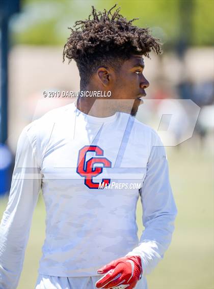 Thumbnail 3 in Centennial vs.  Mountain Pointe (Arizona GBAC 7-on-7 Tournament) photogallery.