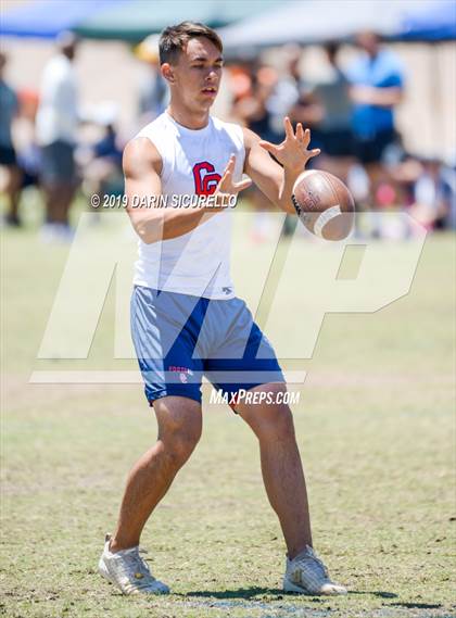 Thumbnail 2 in Centennial vs.  Mountain Pointe (Arizona GBAC 7-on-7 Tournament) photogallery.