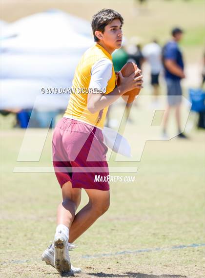 Thumbnail 2 in Centennial vs.  Mountain Pointe (Arizona GBAC 7-on-7 Tournament) photogallery.