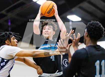 Thumbnail 2 in Riverside Christian Academy vs Combine Academy Varsity (Veterans Showcase 2025) photogallery.