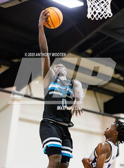 Thumbnail 2 in Riverside Christian Academy vs Combine Academy Varsity (Veterans Showcase 2025) photogallery.