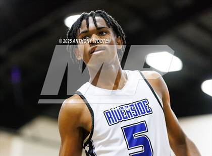 Thumbnail 3 in Riverside Christian Academy vs Combine Academy Varsity (Veterans Showcase 2025) photogallery.