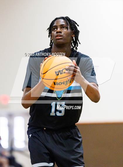 Thumbnail 3 in Riverside Christian Academy vs Combine Academy Varsity (Veterans Showcase 2025) photogallery.