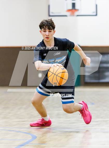 Thumbnail 1 in Riverside Christian Academy vs Combine Academy Varsity (Veterans Showcase 2025) photogallery.
