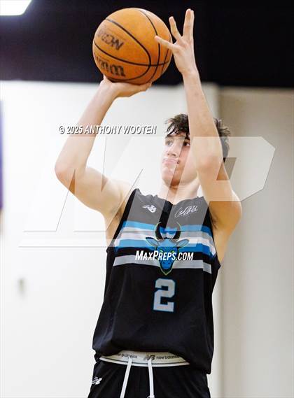 Thumbnail 2 in Riverside Christian Academy vs Combine Academy Varsity (Veterans Showcase 2025) photogallery.